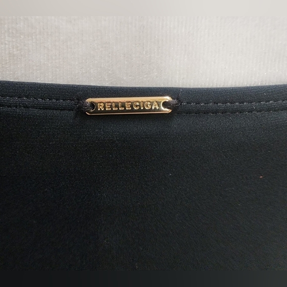 NEW Relleciga Black Strapless Swimsuit Womens Size M - Picture 7 of 9